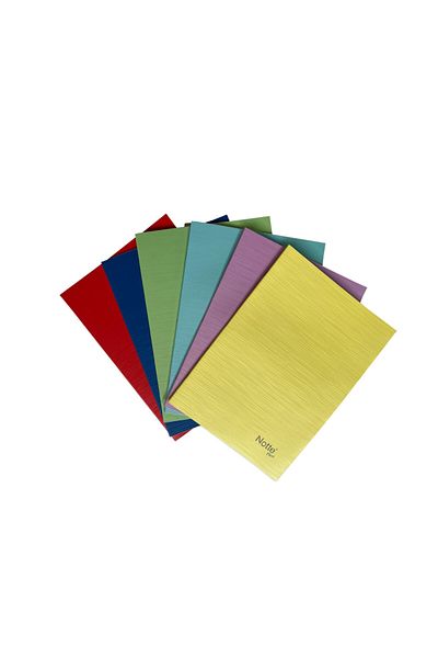 Notte School Notte, Notebook A4 60 Pages, Dictando Ruling, Assorted Covers, Stapled Binding