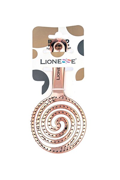 Lionesse Three Dimensional Hair Brush 8592 - Rosegold , Fast Dryer , Flexible