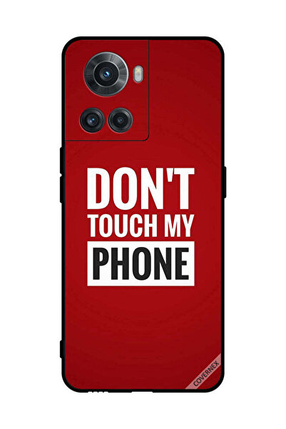 Covernex غطاء حماية لهاتف OnePlus 10R - لا تلمس هاتفي - غامق