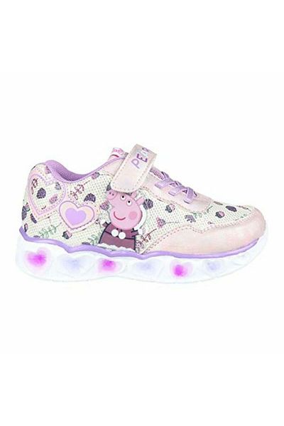 Peppa Pig Children's LED Sneakers, Peppa Pig, Size 22