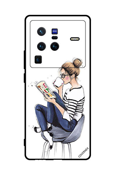 Covernex غطاء حماية لهاتف فيفو X80 برو - قراءة كتاب الفن