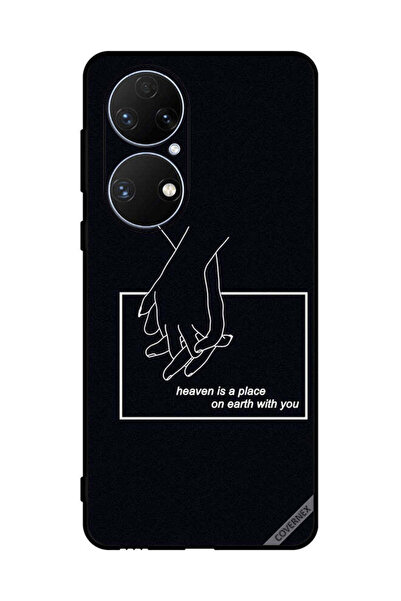 Covernex غطاء حماية لهاتف هواوي P50e الجنة مكان على الأرض معك