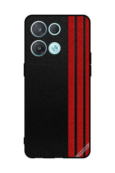 Covernex غطاء حماية لهاتف Oppo Reno8 Pro بثلاثة خطوط عمودية على الجانب