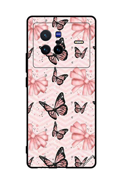 Covernex غطاء حماية لهاتف فيفو X80 بنقشة الفراشات