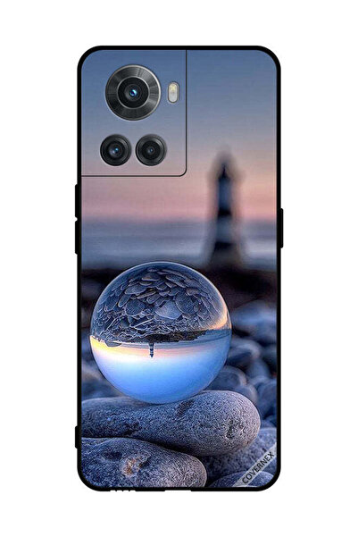 Covernex غطاء حماية لهاتف OnePlus 10R، تصوير الطبيعة في زجاج دائري
