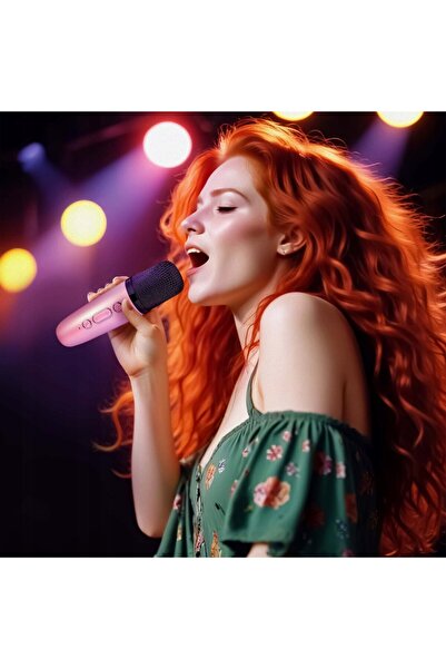 NewEvo Σετ ηχείων καραόκε Bluetooth 5.3 με 2 ασύρματα μικρόφωνα, για ενήλικες και παιδιά