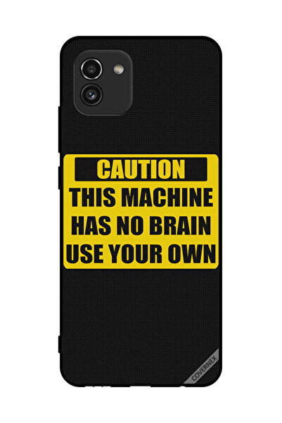 Covernex غطاء حماية لهاتف سامسونج جالكسي A03 تحذير: هذا الجهاز ليس له عقل