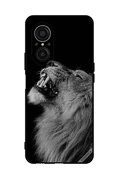 Covernex غطاء حماية لهاتف هواوي نوفا 9 SE - أسد مبتهج