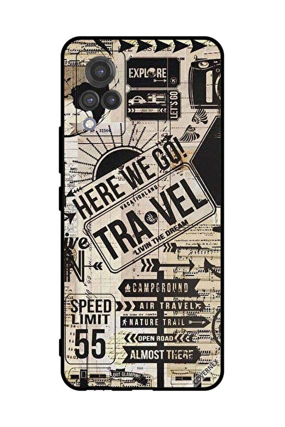 Covernex غطاء حماية لهاتف vivo V21 Here We Go Travel
