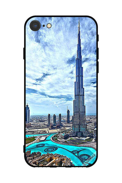 Covernex Protective Case Cover For Apple iPhone SE (2022) Burj Khalifa Touch ...