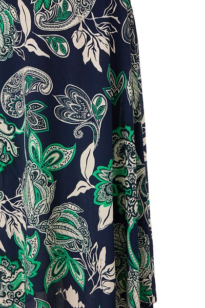 Eight Fashion Fusta lungă de damă din viscoză cu modele florale colorate