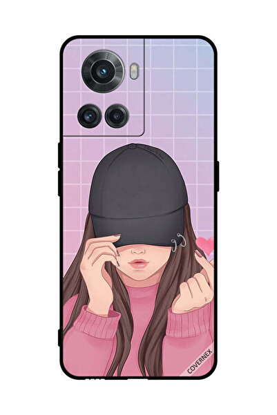 Covernex غطاء حماية لهاتف OnePlus 10R - فتاة ذات قبعة سناب لوف