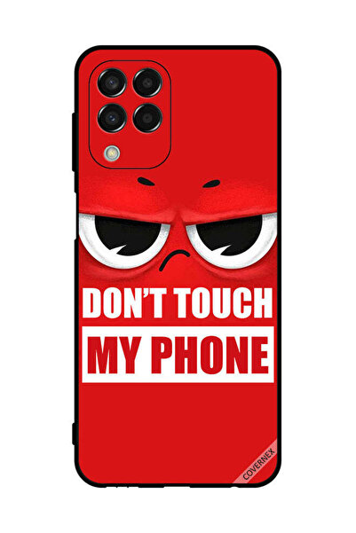 Covernex Protective Case Cover For Samsung Galaxy M33 Don't Touch My Phone An...