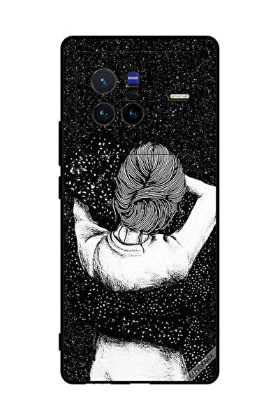 Covernex غطاء حماية لهاتف فيفو X80 - خيال فتاة دودل الليلية