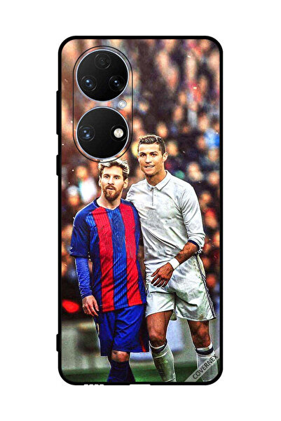 Covernex غطاء حماية لهاتف هواوي P50e ميسي ورونالدو