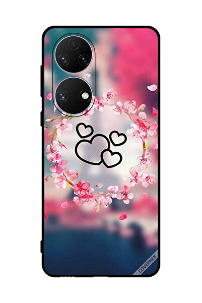 Covernex غطاء حماية لهاتف هواوي P50e - قلوب