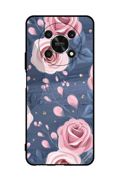 Covernex Protective Case Cover For Honor X9 5G Rose And Leaves Pattern
