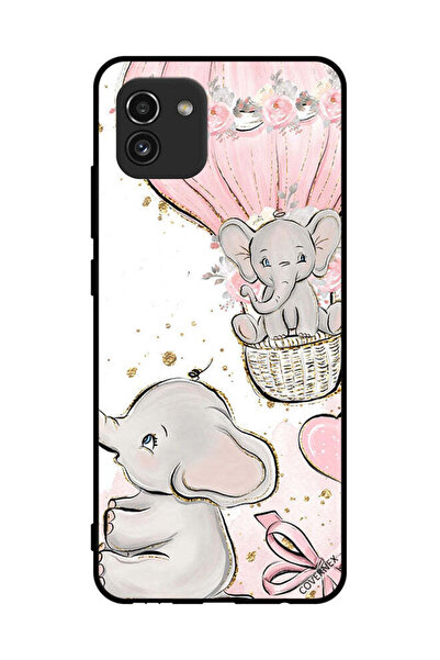 Covernex غطاء حماية لهاتف سامسونج جالاكسي A03 - فيل صغير