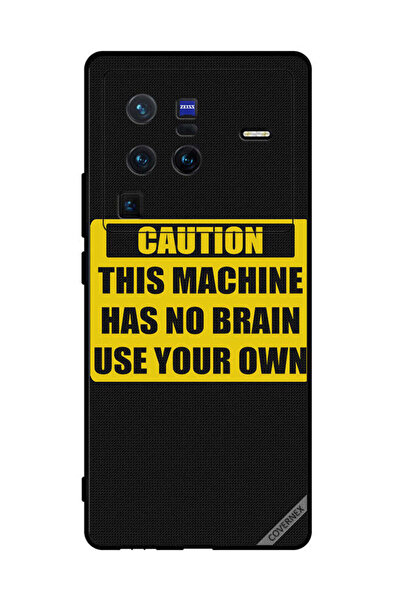 Covernex غطاء حماية لهاتف vivo X80 Pro تحذير: هذا الجهاز لا يحتوي على دماغ