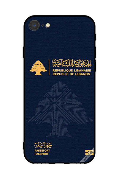 Covernex غطاء حماية لهاتف Apple iPhone SE (2022) جواز سفر لبناني