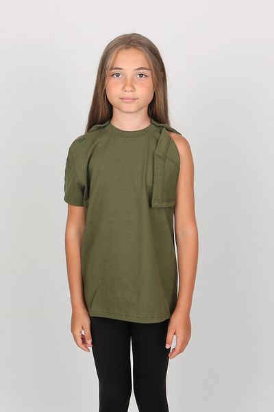 CURE4U Cure Adaptive Khaki Children's Broken Arm Treatment Clothing (7-8 Years)