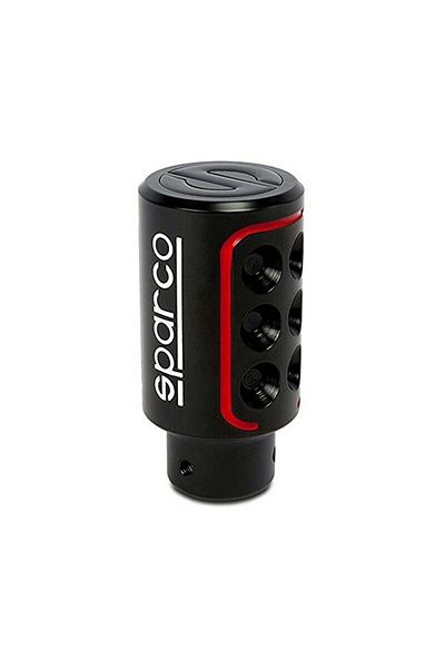 Sparco Maneta schimbătorului de viteze SPC Racing, Negru/Roșu