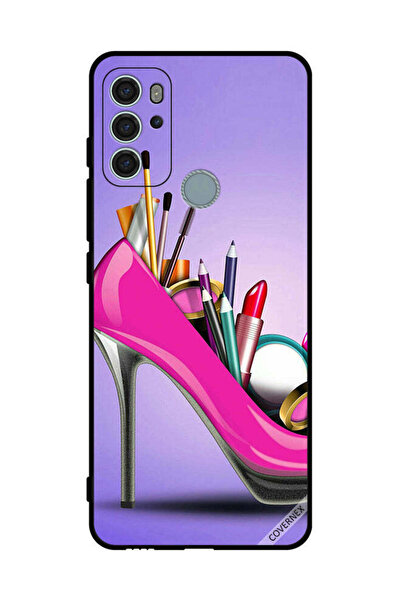 Covernex غطاء حماية لهاتف موتورولا موتو جي 60 إس مع حذاء ومكياج