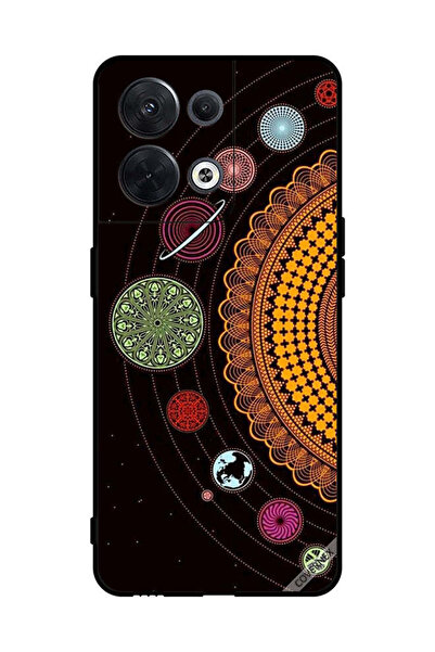 Covernex غطاء حماية لهاتف Oppo Reno8 - أشكال ماندالا الفضائية