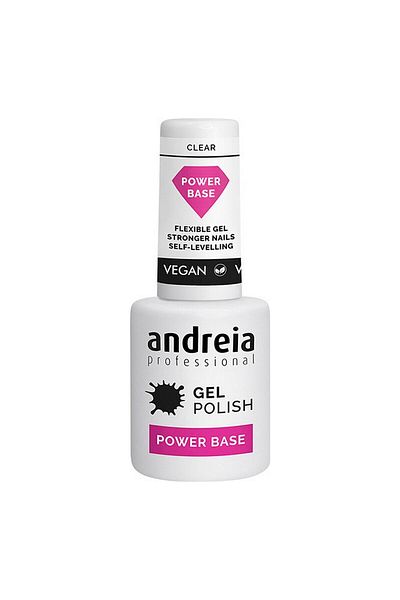 Andreia Professional Oja semipermanentă, Andreia, bază puternică, transparentă, 10,5 ml