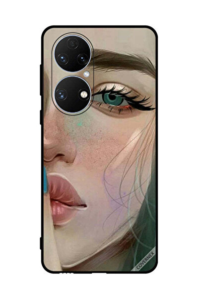 Covernex غطاء حماية لهاتف هواوي P50e، ششش، إنها حزينة