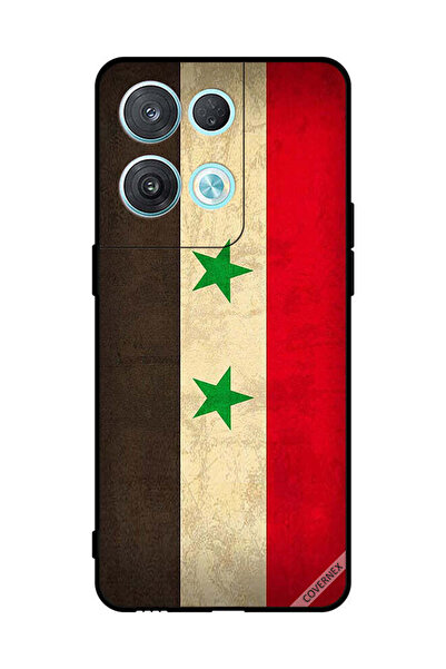 Covernex غطاء حماية لهاتف أوبو رينو 8 برو - علم سوريا