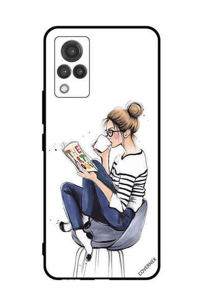 Covernex غطاء حماية لهاتف فيفو V21 - قراءة كتاب الفن
