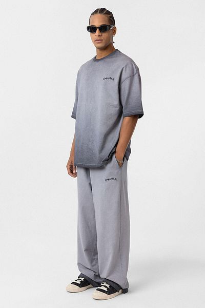 VAMOSCLO Washable oversize tracksuit set gray