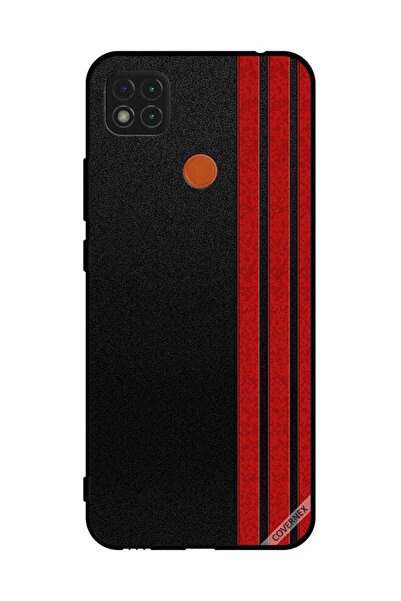 Covernex غطاء حماية لهاتف شاومي ريدمي 10A بثلاثة شرائط عمودية على الجانب