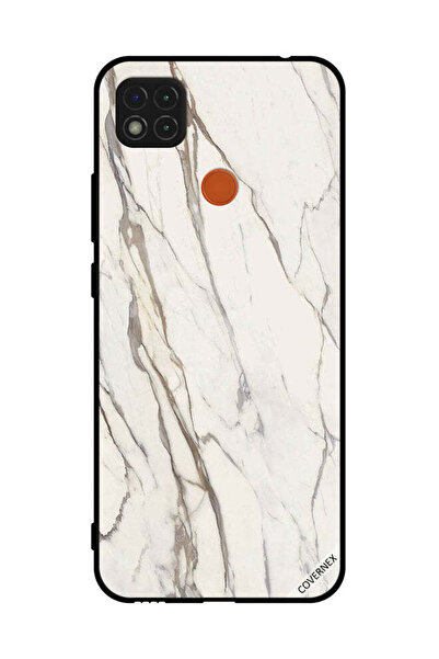 Covernex غطاء حماية لهاتف شاومي ريدمي 10A بنمط رخامي متصدع كلاسيكي