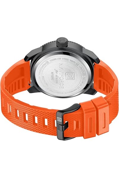 Naviforce Sport Waterproof Watches For Students Boys Men Silicone Band Watch With Second Hand