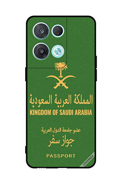Covernex غطاء حماية لهاتف أوبو رينو 8 برو جواز سفر المملكة العربية السعودية