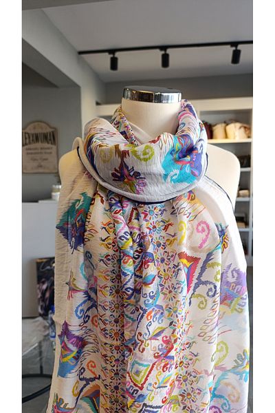 La Boutique Eşarp La Boutique 100% Bamboo Summer Series Shal