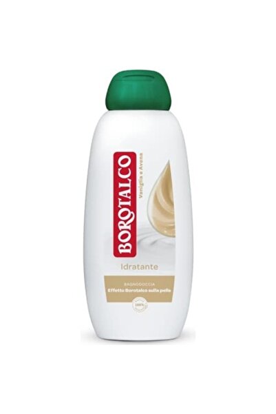 Borotalco Gel de duș hidratant, Borotalco, Vanilie și Ovăz, 450ml