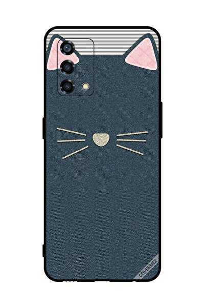 Covernex غطاء حماية لهاتف Oppo Reno6 Lite بنمط جلد القطة