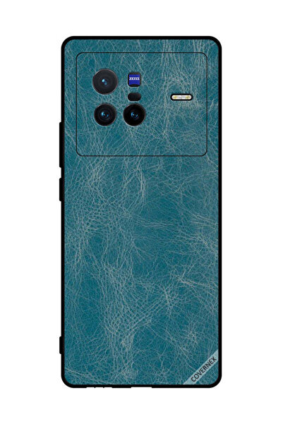 Covernex غطاء حماية لهاتف vivo X80 بنمط جلدي