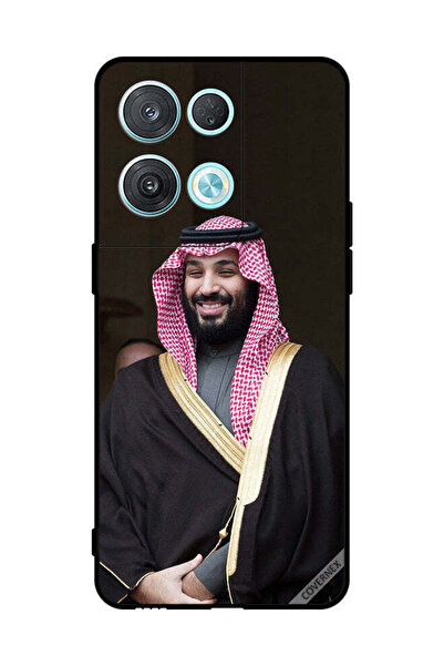 Covernex غطاء حماية لهاتف أوبو رينو 8 برو محمد بن سلمان مبتسمًا