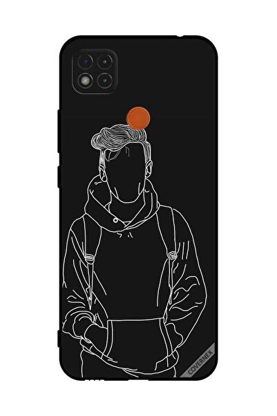 Covernex غطاء حماية لهاتف شاومي ريدمي 9 سي - رسم جاكيت بوي