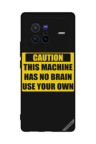 Covernex غطاء حماية لهاتف vivo X80 تحذير: هذا الجهاز لا يحتوي على دماغ