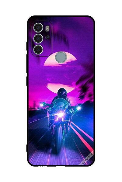 Covernex غطاء حماية لهاتف موتورولا موتو جي 60 إس راكب الدراجة النارية يغادر ا...