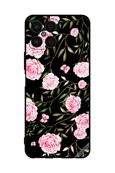 Covernex غطاء حماية لهاتف Honor X8 - ورود في باقات من الأوراق الصغيرة