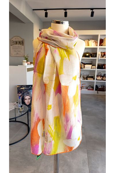 La Boutique Eşarp La Bouti̇que 100% Bamboo Summer Series Shal