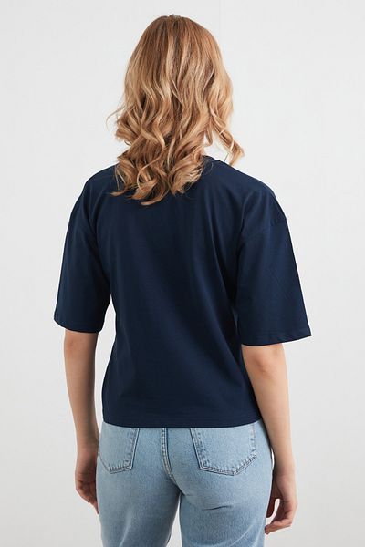 Fulla Moda Teddy Bear Printed Crew Neck Short Sleeve T-Shirt