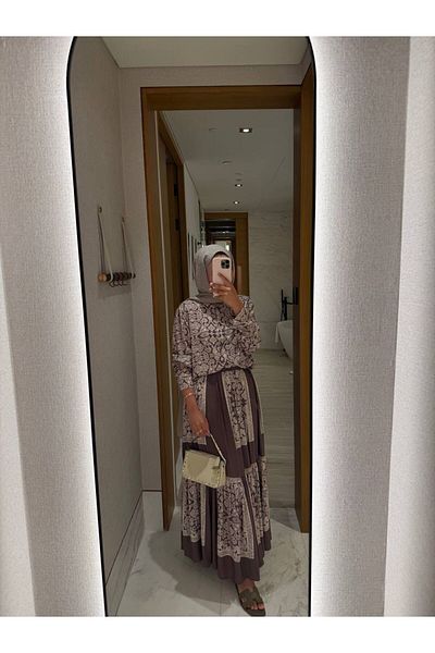 Rabia Ateş Diamond Skirt Viscose Suit