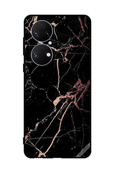 Covernex غطاء حماية لهاتف هواوي P50e بنمط رخامي